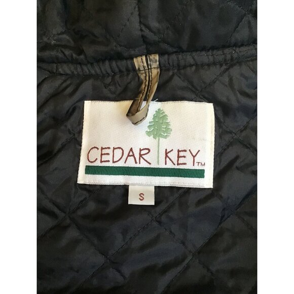 Cedar Key Camouflage Hunting Jacket S 100% PVC Shell Polyester Insulation Quilte - Picture 2 of 8